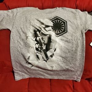 Kids star wars stormrooper t shirt